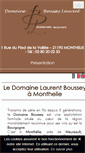 Mobile Screenshot of bourgogne-boussey.com